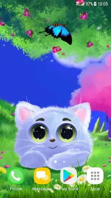 Animated Cat Live Wallpaper android App screenshot 8