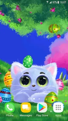 Animated Cat Live Wallpaper android App screenshot 5